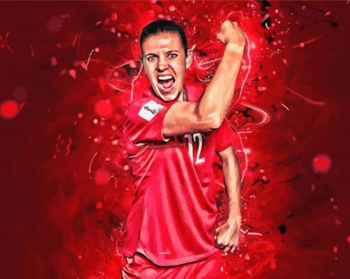 Christine Sinclair Art Diamond Painting