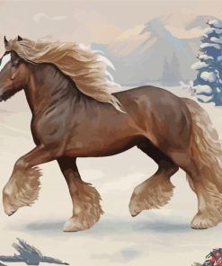 Cob Horse Animal Art Diamond Painting