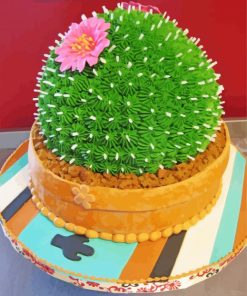 Delicious Cactus Dessert Diamond Painting