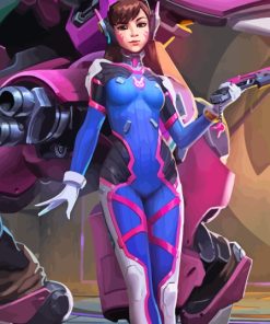 Dva Overwatch Diamond Painting