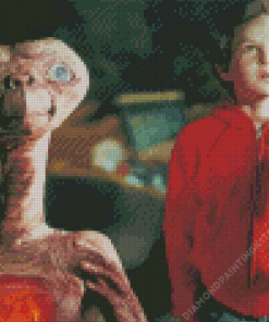 Et Extra Terrestrial Characters Diamond Painting
