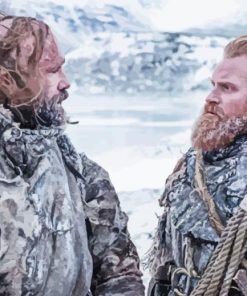 Games Of Thrones Tormund And The Hound Diamond Painting