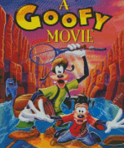 Goofy Movie Poster Diamond Painting