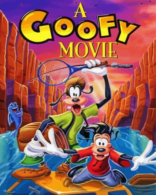 Goofy Movie Poster Diamond Painting