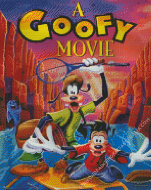 Goofy Movie Poster Diamond Painting