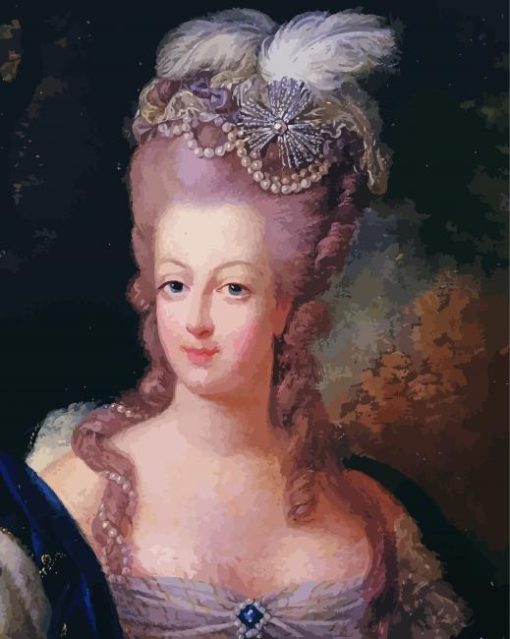 Gorgeous Marie Antoinette Art Diamond Painting