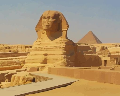 Great Sphinx Of Giza Diamond Painting