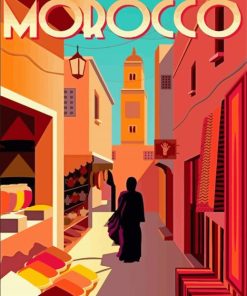Morocco Poster Diamond Painting