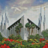 Nevada Temple Las Vegas Diamond Painting