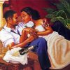Romantic Black Couple Diamond Painting