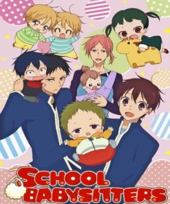 School Babysitters Anime Poster Diamond Painting