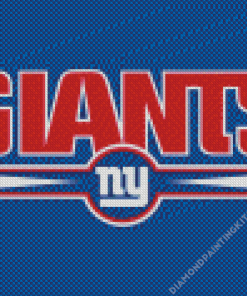 New York Giants Logo Diamond Painting