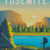 Yosemite National Park Poster Diamond Painting