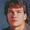 Young Patrick Swayze Diamond Painting