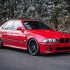 BMW E39 Red Car Diamond Painting