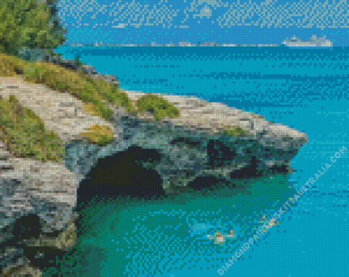 Bermuda Island Diamond Painting