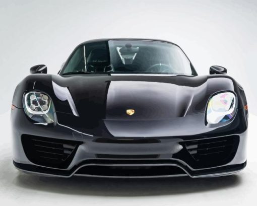 Black Porsche 918 Spyder Diamond Painting