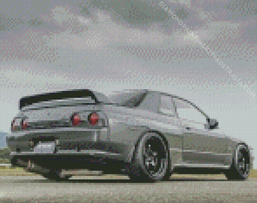 Black Skyline R32 Diamond Painting