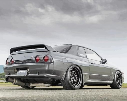 Black Skyline R32 Diamond Painting