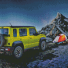 Camper By Suzuki Jimny Diamond Painting