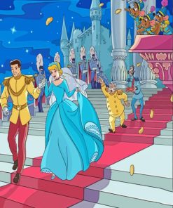 Cinderella And Prince Diamond Painting