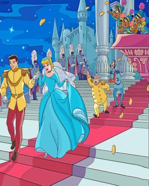 Cinderella And Prince Diamond Painting