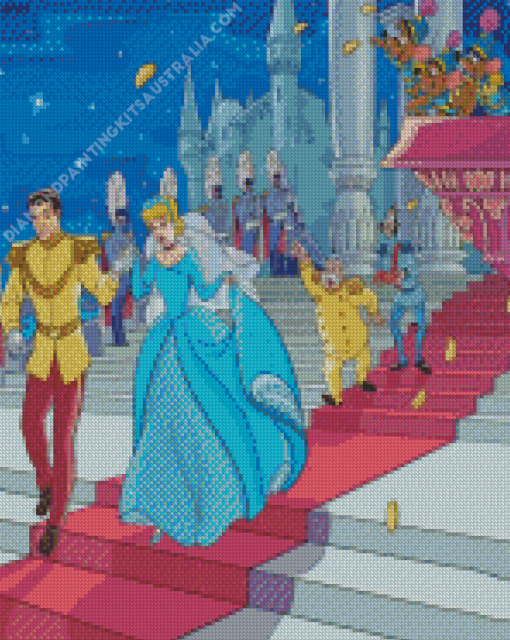 Cinderella And Prince Diamond Painting