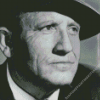 Close Up Spencer Tracy Diamond Painting