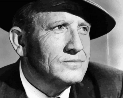 Close Up Spencer Tracy Diamond Painting