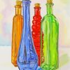 Colorful Glass Bottles Diamond Painting