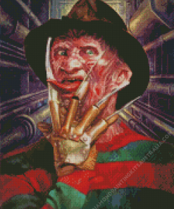 Creepy Freddy Krueger Diamond Painting