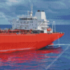 Cruise Ship Tanker Diamond Painting