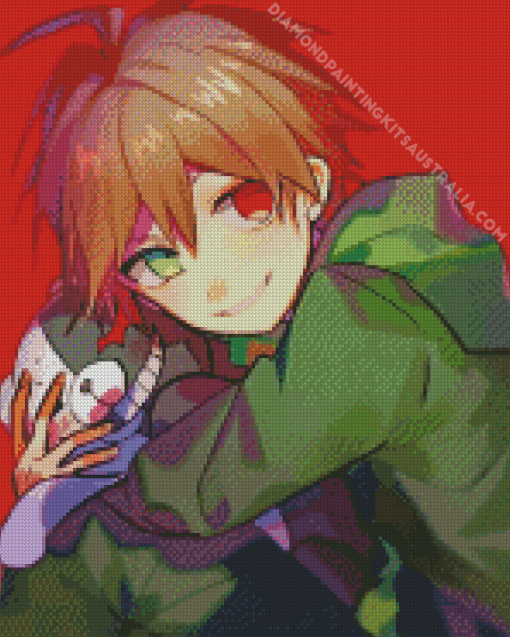 Danganronpa Makoto Naegi Diamond Painting