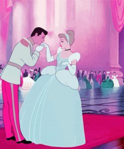 Disney Cinderella And Prince Diamond Painting