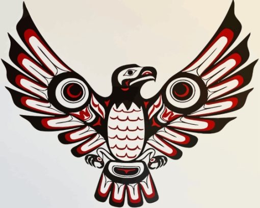 Eagle Haida Art Diamond Painting