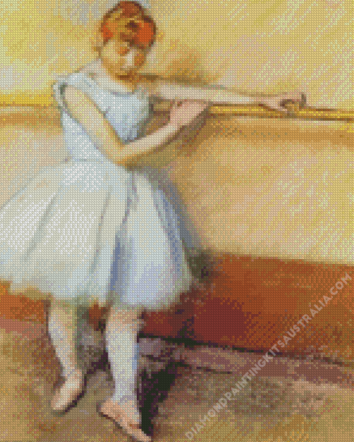 Edgar Degas Dancer At The Barre Diamond Painting