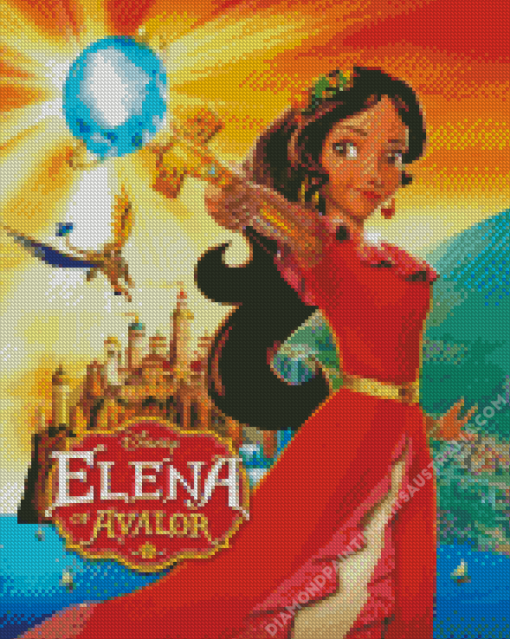 Elena Of Avalor Poster Diamond Painting