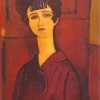 Girl Portrait Amedeo Modigliani Diamond Painting