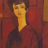 Girl Portrait Amedeo Modigliani Diamond Painting