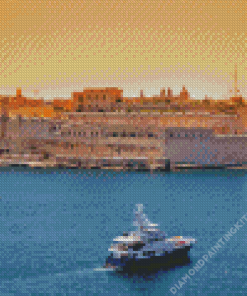 Grand Harbour Gozo Malta Diamond Painting