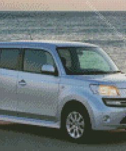 Grey Daihatsu Cars Diamond Painting
