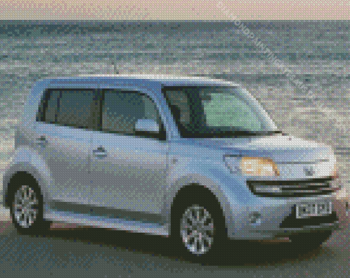 Grey Daihatsu Cars Diamond Painting