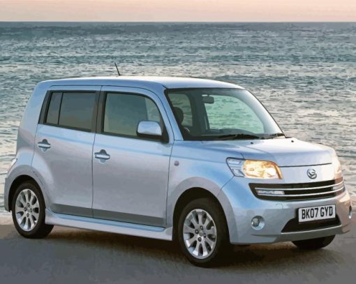 Grey Daihatsu Cars Diamond Painting