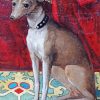 Grey Italian Greyhound Diamond Painting