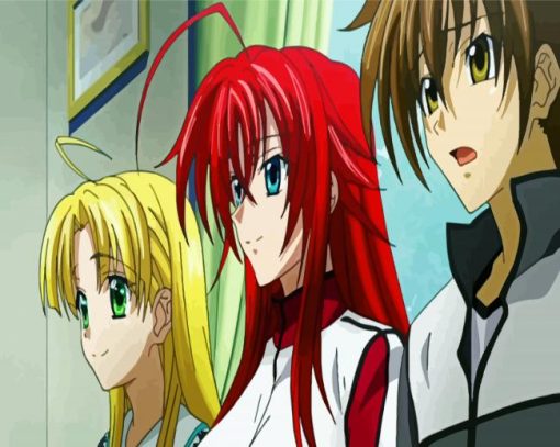 High School DxD Diamond Painting