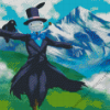 Howls Moving Castle Diamond Painting