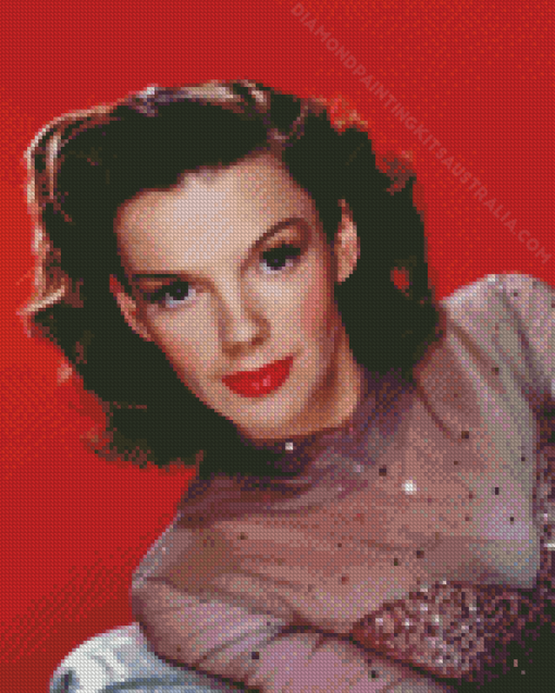 Judy Garland American Actress Diamond Painting