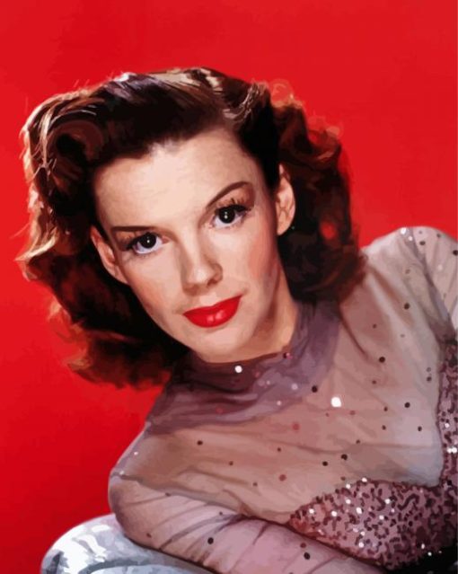 Judy Garland American Actress Diamond Painting
