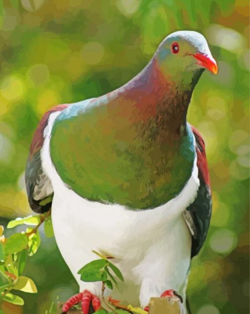 Kereru Diamond Painting