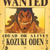 Kozuki Oden Wanted Poster Diamond Painting